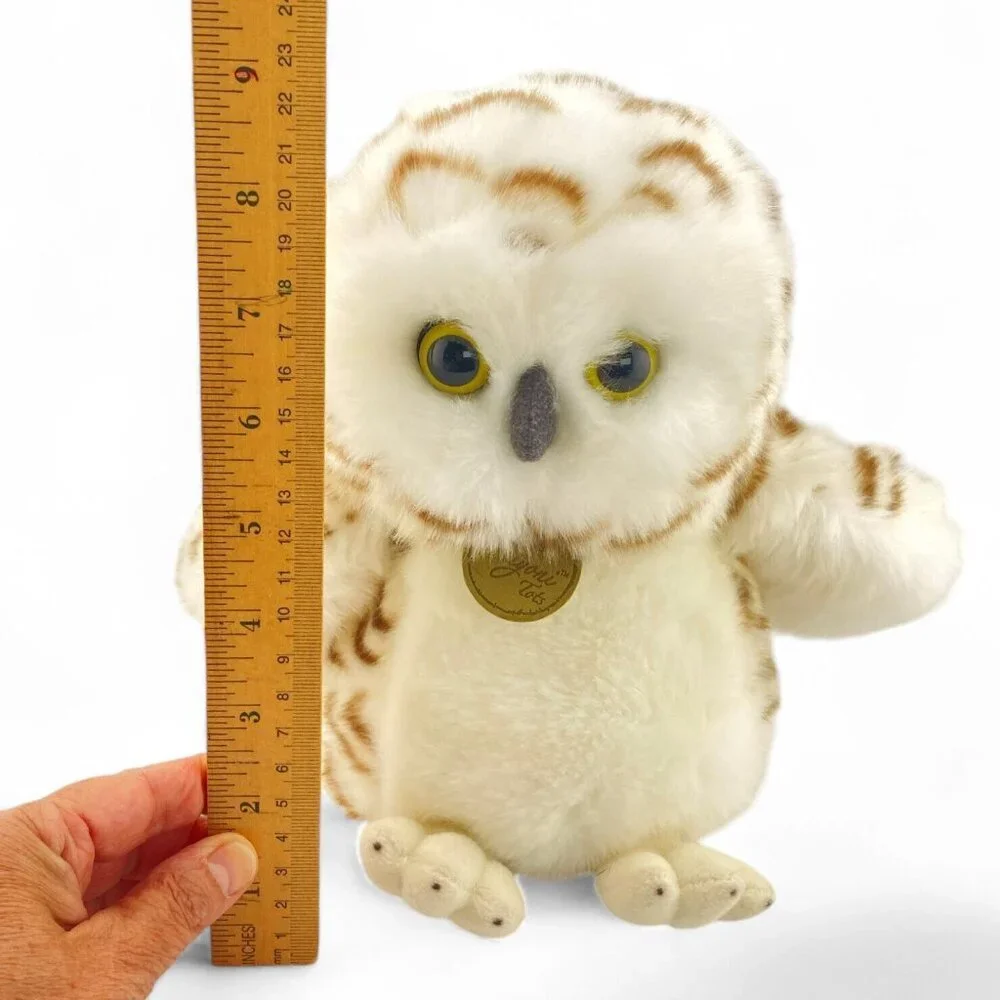 Aurora Miyoni Tots Snowy‎ Owlet Plush, Brown White, Soft, 9 Inches, New w Tags